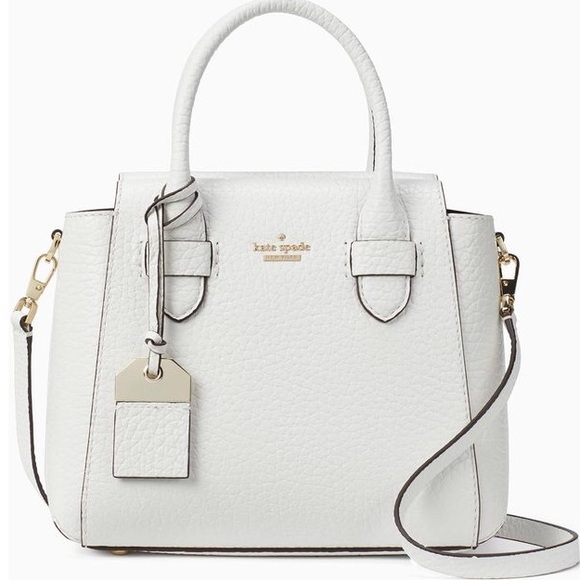 kate spade Bags Kate Spade Nwt White Mini Satchel Crossbody Bag